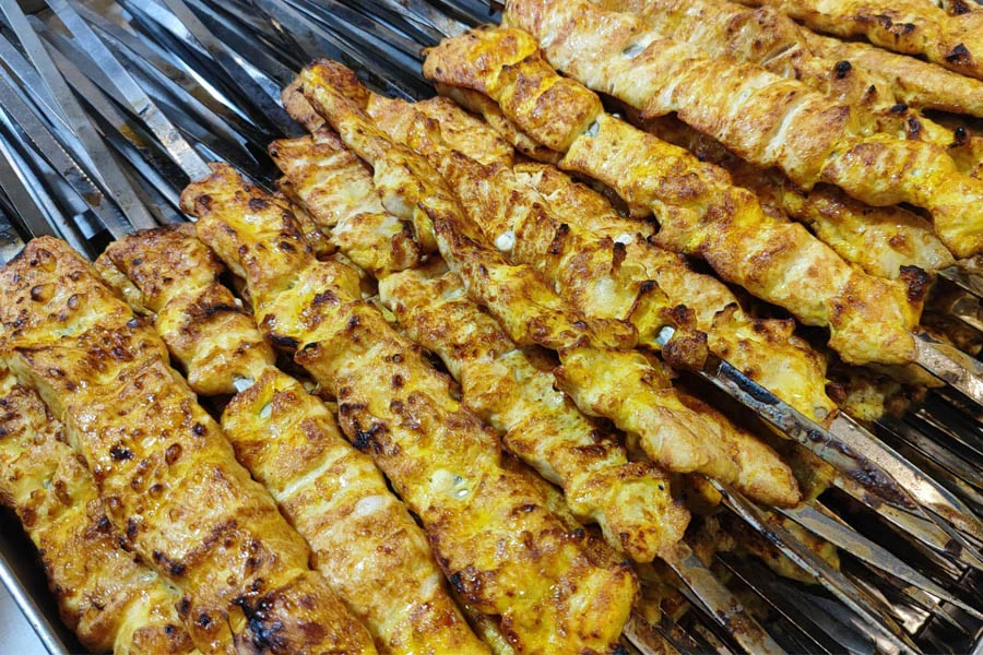 منوی غذای تالار عروسی